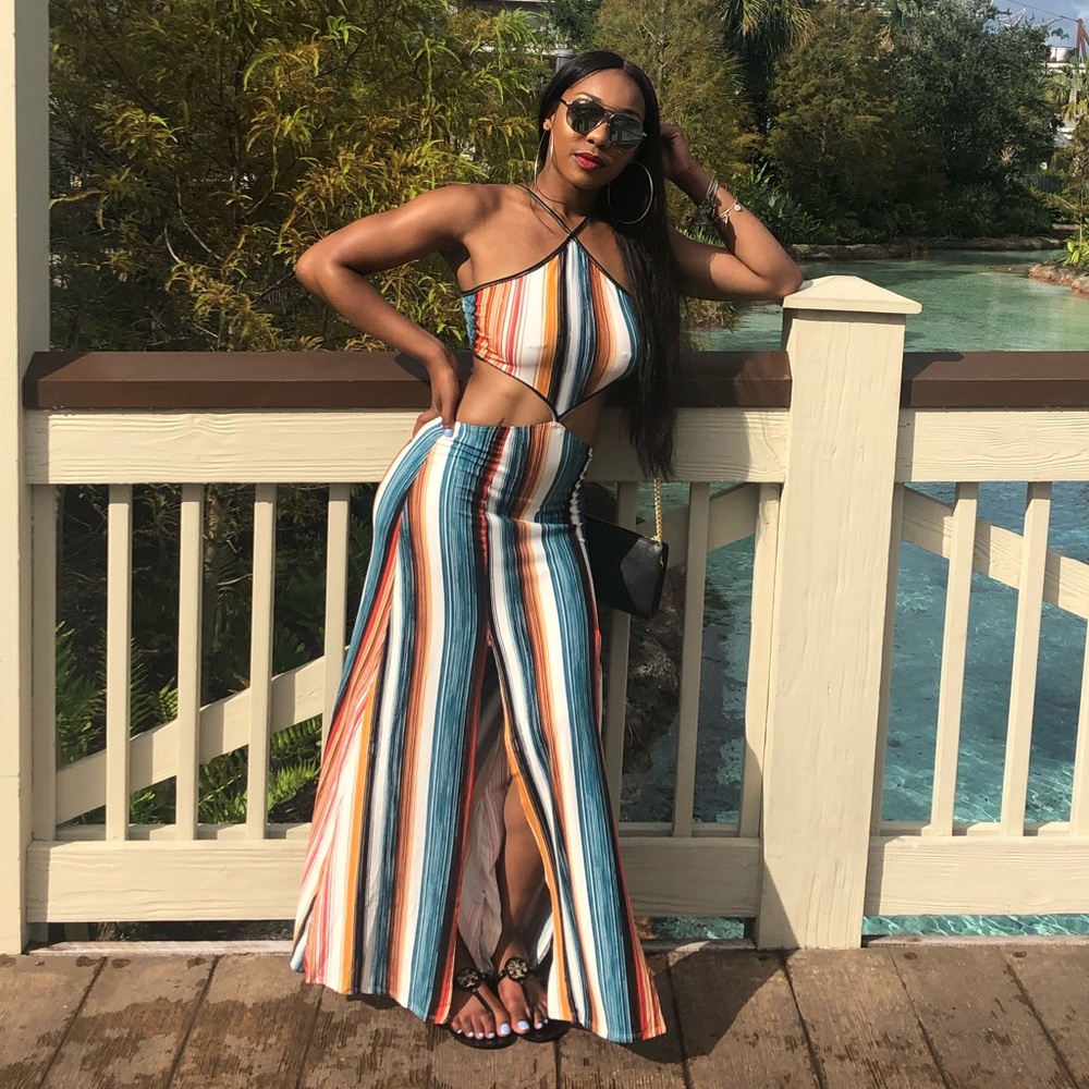 Maxi Halter Summer Dress